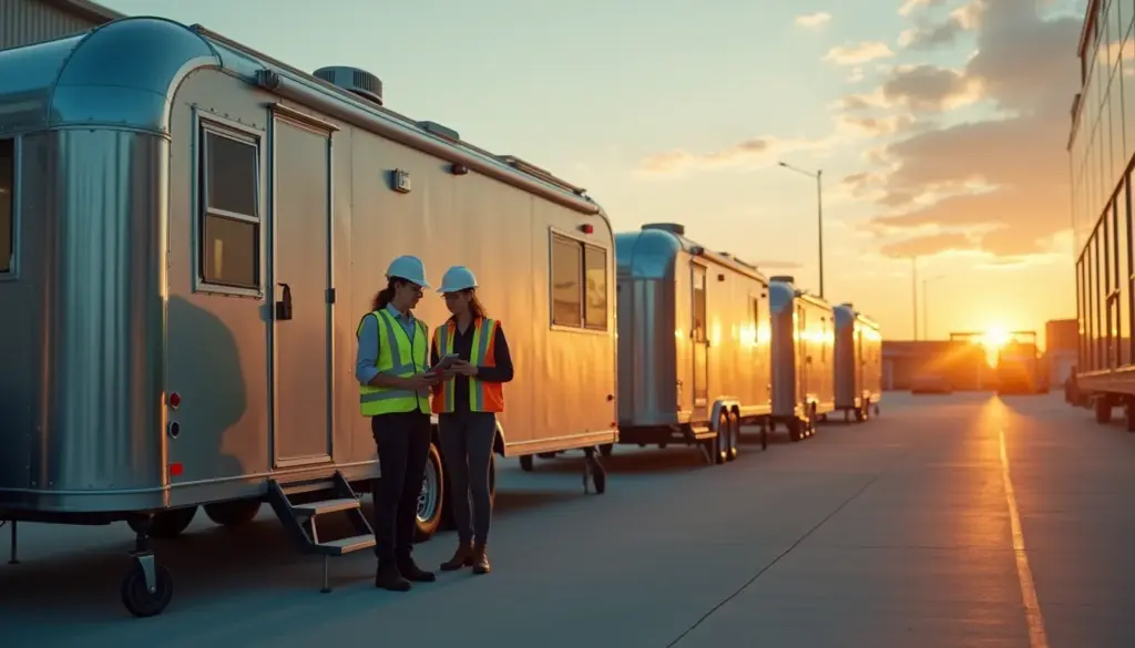 Used portable office trailers for sale at a fraction of new cost Used portable office trailers for sale at a fraction of new cost